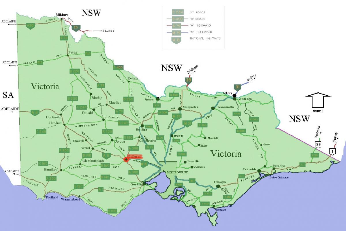 поштанске бројеве Викторија мапи
