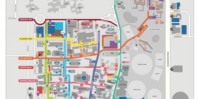 Монаш универзитета Клејтон мапи