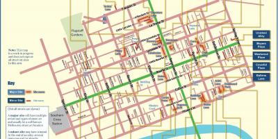 Пут Мелбурну мапи