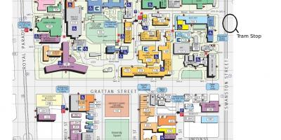 Викторија мапу кампуса универзитета